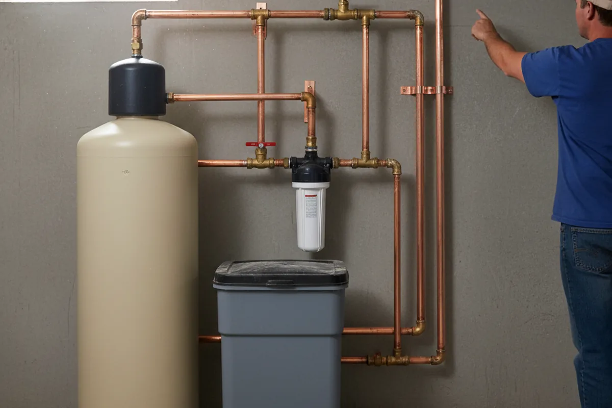 Whole-house water treatment system installed in Brandon